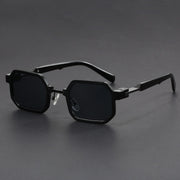 Retro Polygon Exquisite Sun Glasses Women