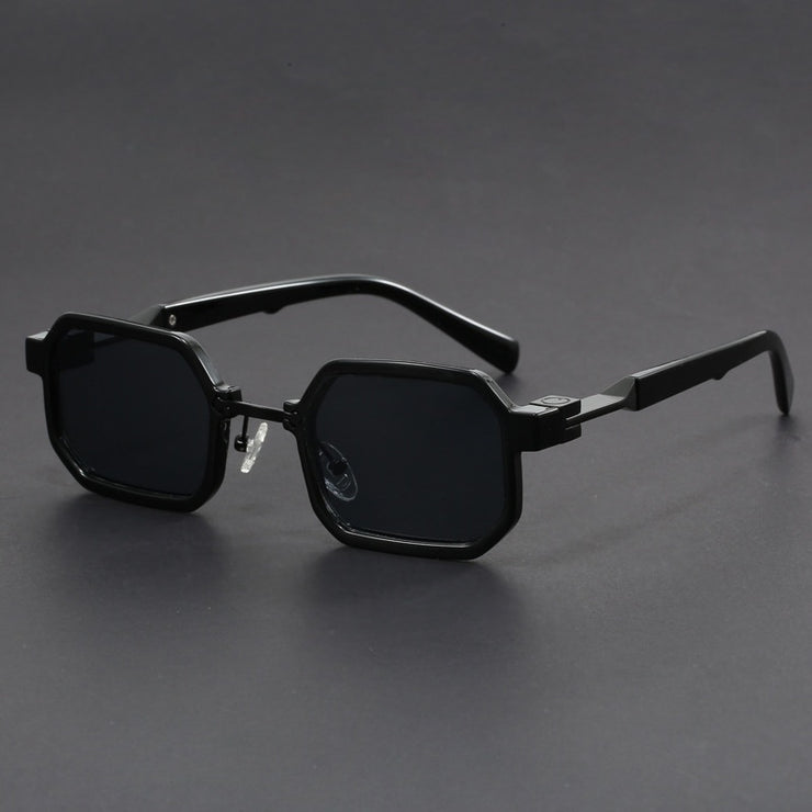 Retro Polygon Exquisite Sun Glasses Women