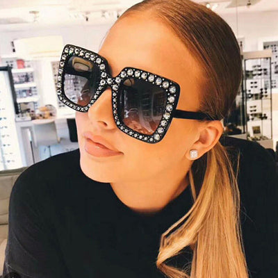 Sunglasses net red glasses