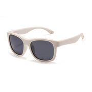 0-3 Years Old Baby Sunglasses Outdoor Silicone Frame Children Outdoor Sun-shade Glasses