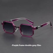 Retro Polygon Exquisite Sun Glasses Women