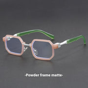 Retro Polygon Exquisite Sun Glasses Women