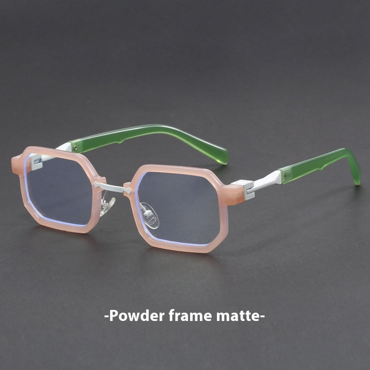Retro Polygon Exquisite Sun Glasses Women