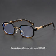 Retro Polygon Exquisite Sun Glasses Women
