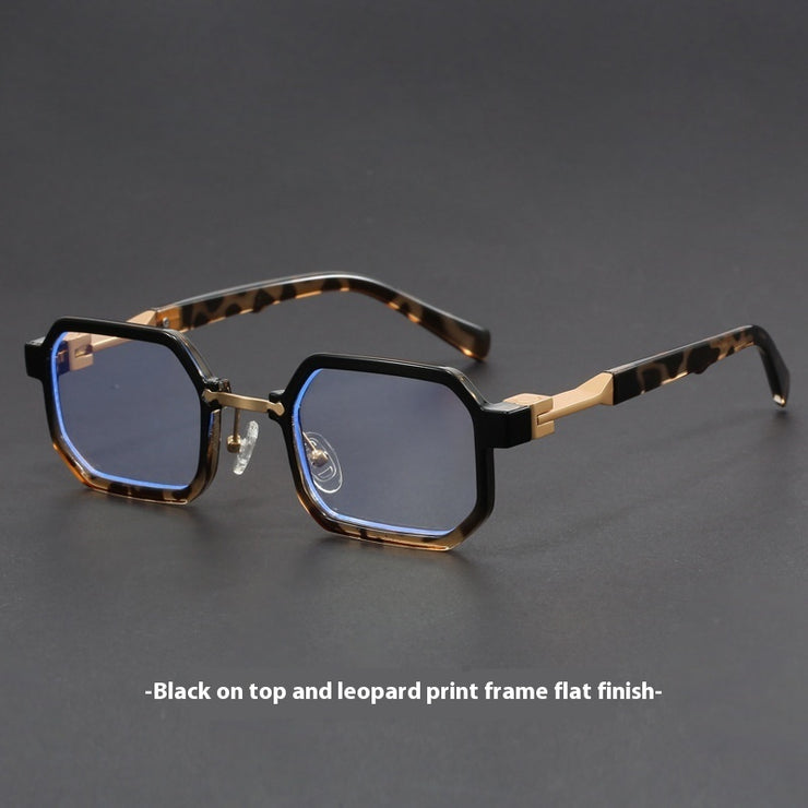 Retro Polygon Exquisite Sun Glasses Women