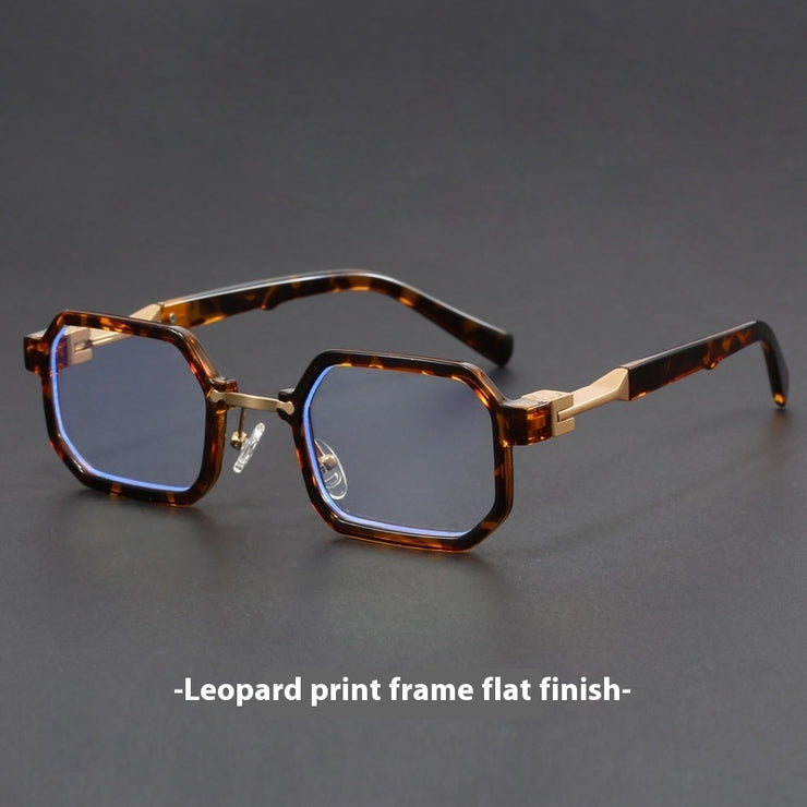 Retro Polygon Exquisite Sun Glasses Women