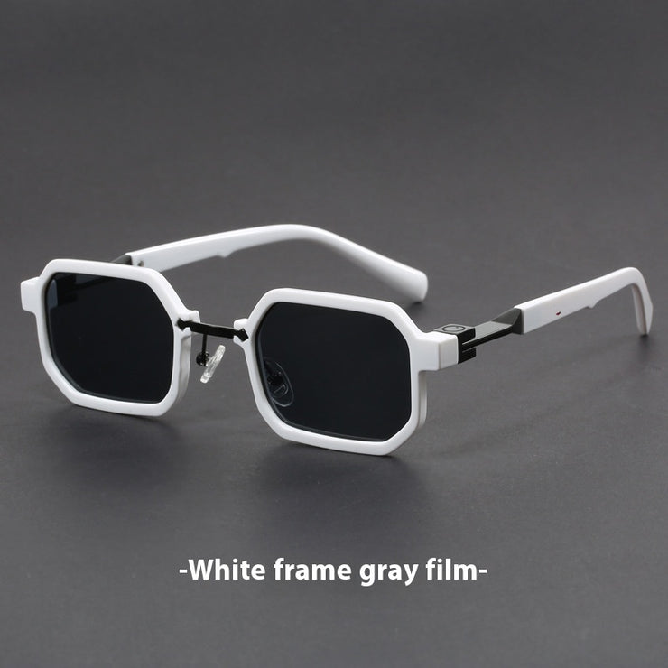 Retro Polygon Exquisite Sun Glasses Women